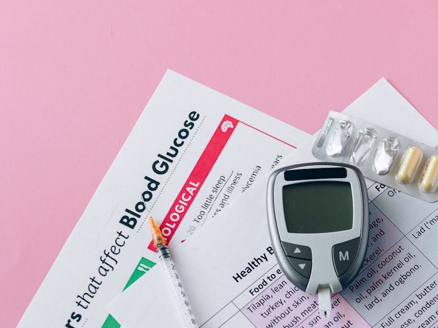 gray glucometer on white printer paper